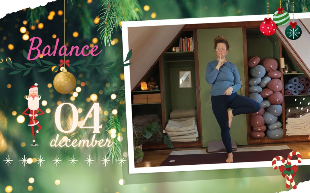 Dag 4 – Balance | Yogajulekalender